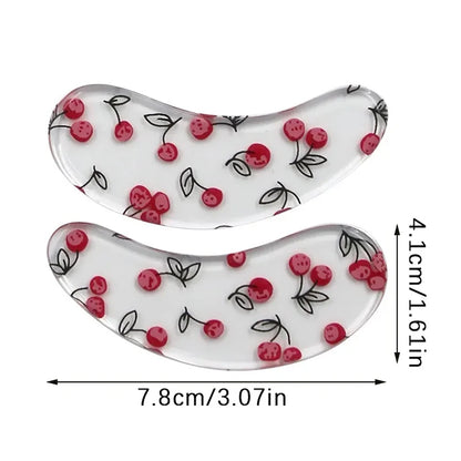 1 Pairs Of Silicone Eye Patches Are Suitable For Dark Circles And Puffy, Reusable Female Cooling Gel Eye Mask.