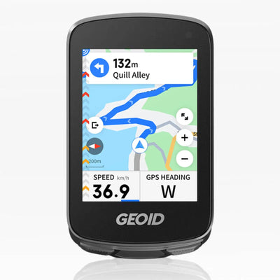 GEOID GPS Bike Speedometer Bicycle CC700 Pro 2.8-inch Bike Computer Smart Navigation Color Touchscreen Odometer