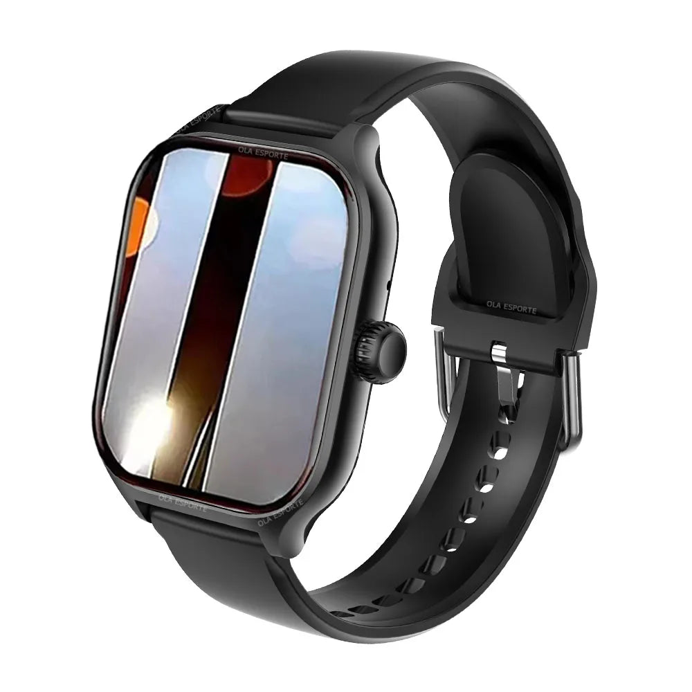 2025 Smart Watch 2.01 Inch HD Display Bluetooth Call Message Preview Sport Modes DIY Dial Weather Forecast Watches For Men Women