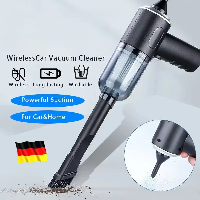 Car Home Vacuum Cleaner 2900000PA Powerful 4 in1 Clean Machine Wireless Blowing Suction Portable Vacuum Cleaner For Vehicle