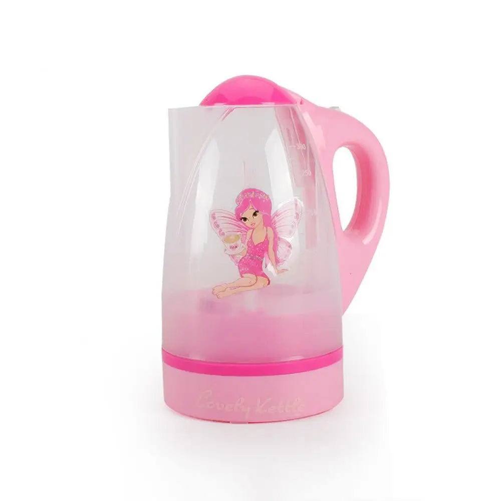 Coffee Machine Household Appliances Toys Toaster Blender Vacuum Cleaner Pretend Play Set with Light Sweeper Kitchen Toys