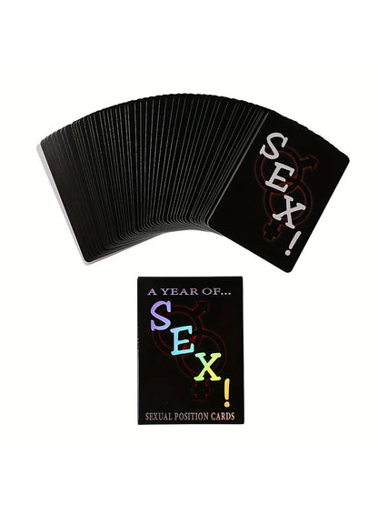 English & Spanish Sexual Position Cards Role Playing Adult Games Bedroom Commands Sex Toys For Couples 18+ Erotic Products