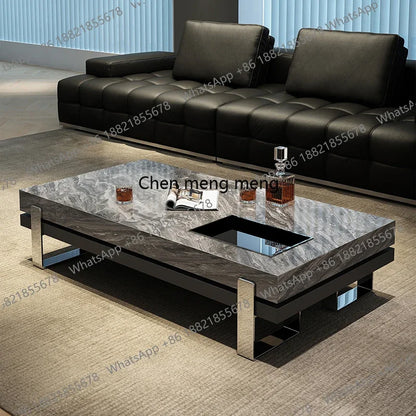 A50 Luxury Designer Side Table Modern Bedroom Living Room Kitchen Organizer Moving Coffee Table Writing Couchtisch Home Furnitur
