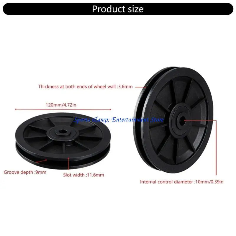G7NF Round Pulley Wheel Cable Gym Fitness Equipment Machine Part and Pulley Accessory