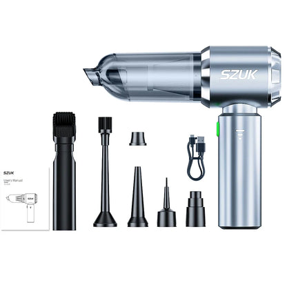 SZUK Mini Car Vacuum Cleaner Portable Powerful Cleaning Machine Strong Suction Handheld for Car Wireless Cleaner Home Appliance