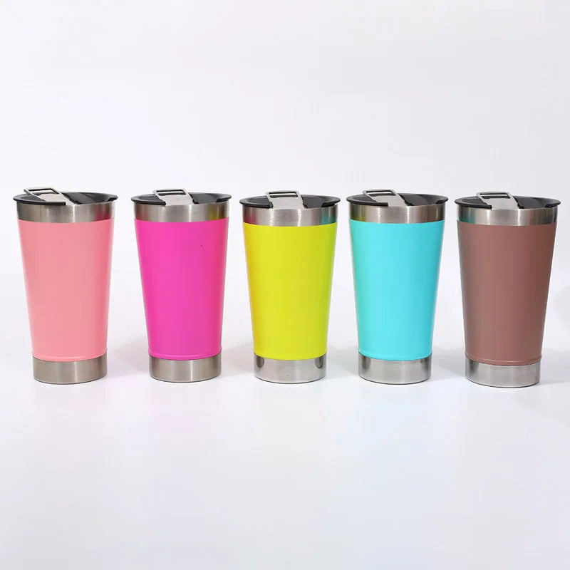 20oz Creative Stainless Steel Beer Cup with Bottle Opener Similar Tumbler Thermos water Bottle Opener mug thermal termos for tea