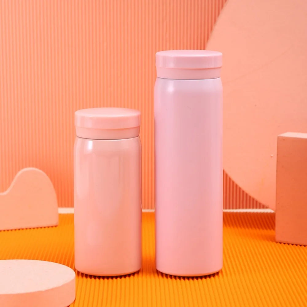 200/280ml Mini Thermos Bottle Coffee Mug 316 Stainless Steel Insulated Cup Portable Thermos Cup Travel Water Bottle Tea Cup Gift