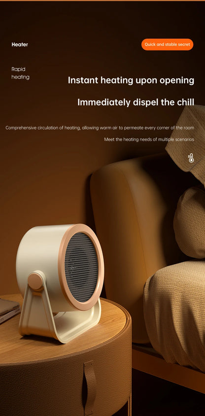 Desktop Heater Electric Heater Hot Air Blower Portable Fan Heater Mini Radiator Office Room Home Appliance Warmer Low Consumptio