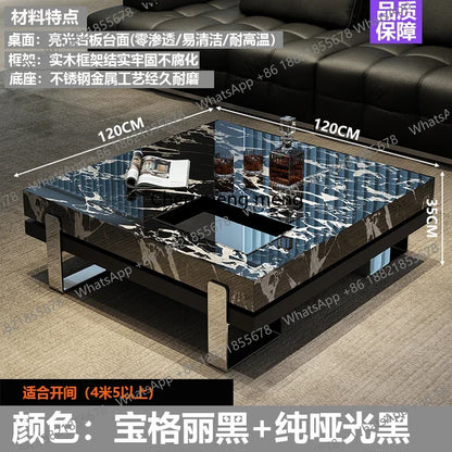 A50 Luxury Designer Side Table Modern Bedroom Living Room Kitchen Organizer Moving Coffee Table Writing Couchtisch Home Furnitur
