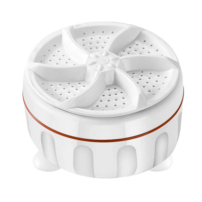 USB Travel Washer Washing Air Bubble Machine Ultrasonic Rotating Turbine Washing Machine for Socks Underwear Wash Dishes