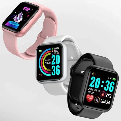 Series 7 Smartwatch for Men & Women - i7/Y68 Pro Fitness Tracker with Heart Rate & Calorie Counter