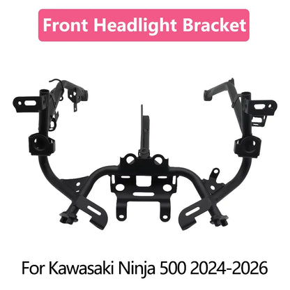 For Kawasaki Ninja500 2024 2025 2026 Ninja 500 Motorcycle Accessories Fairing Front Headlight Bracket Kit