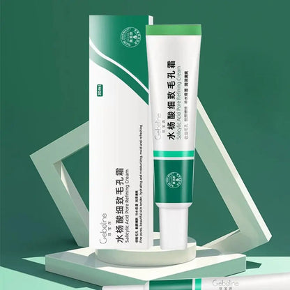 Salicylic Acid Pore Shrinking Cream For Clear Skin Care Moisturize Salicylic Acid Serum 20g/30ml