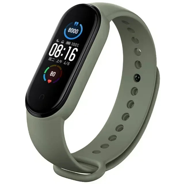 Watchbands for Xiaomi Mi Band 7-7 NFC silicone Replacement bracelet Sport Adjustable correa Accessories Mi band 7 6 5 4 3 strap