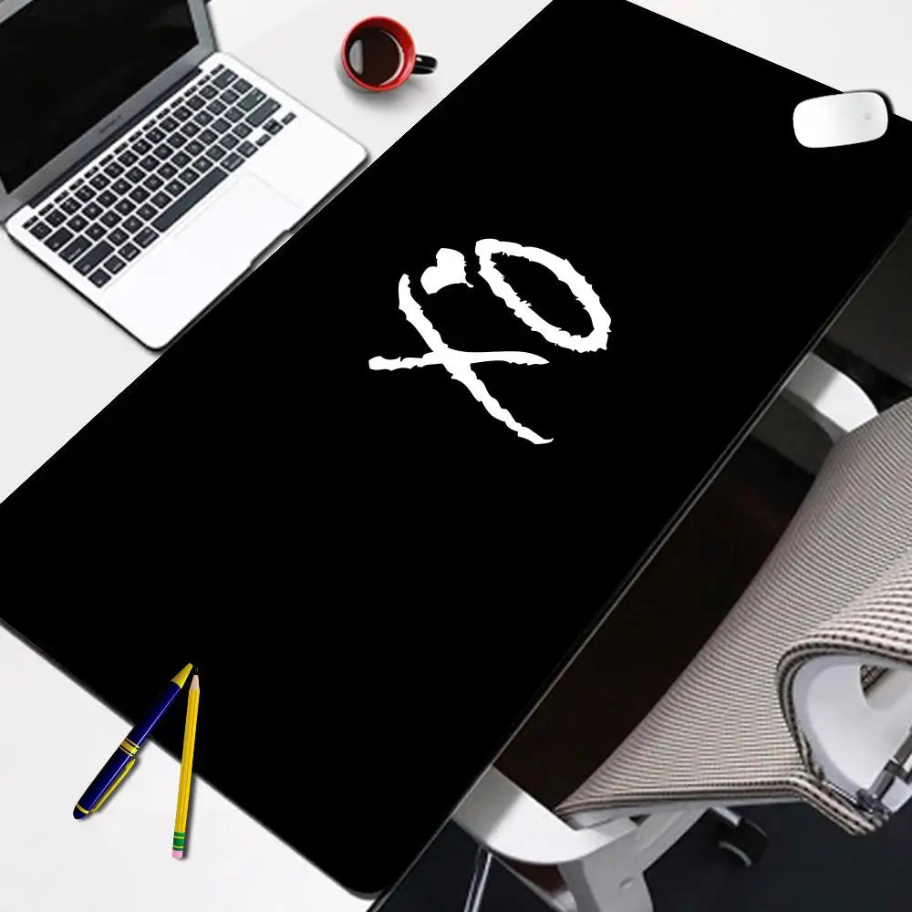 The Weeknd Xo Gaming Mouse Pad Computer Keyboard Desk Mats Anti-Slip Washable Home Office Accessories E-sports Laptop Mousepad