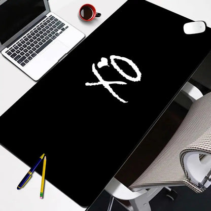 The Weeknd Xo Gaming Mouse Pad Computer Keyboard Desk Mats Anti-Slip Washable Home Office Accessories E-sports Laptop Mousepad