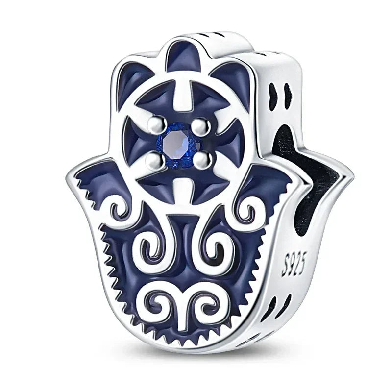 Hot Sale 925 Silver Color Evil Eye Charm Demon Eye Bead For Original  Bracelet&Bangle DIY Making Fashion Jewelry Gift