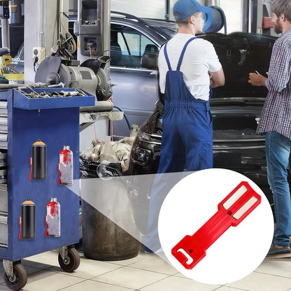 Magnetic Spray Can Holder Bottle Organizer Wall Mount Spray Paint Rack For Garage Tools Case Workplace Workshop Basement