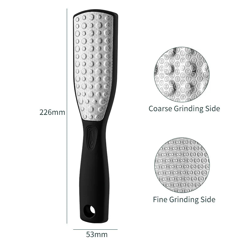 Double Side Foot Rasp Hard Dead Skin File Calluses Remover Foot Care Pedicure Grinding Tools Stainless Steel Beauty Tools