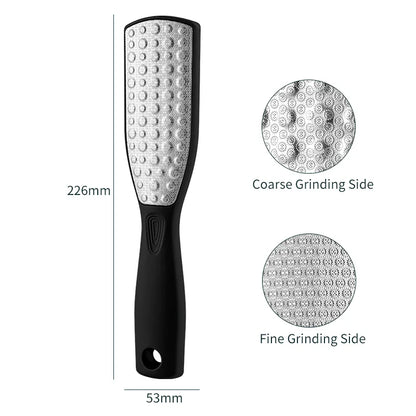 Double Side Foot Rasp Hard Dead Skin File Calluses Remover Foot Care Pedicure Grinding Tools Stainless Steel Beauty Tools