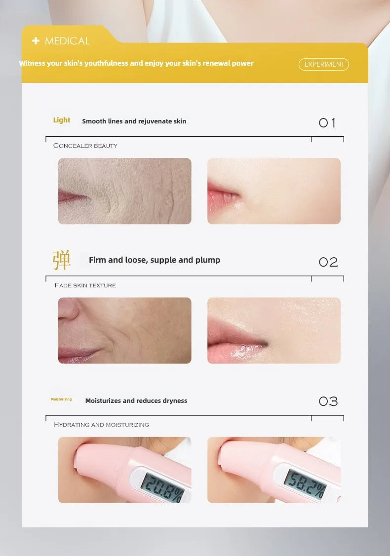 High end Anti- Wrinkle Face Skin care Serum  Fade Fine Lines Facial Moisturizing brightning Anti Aging Firming Skin Care Essence