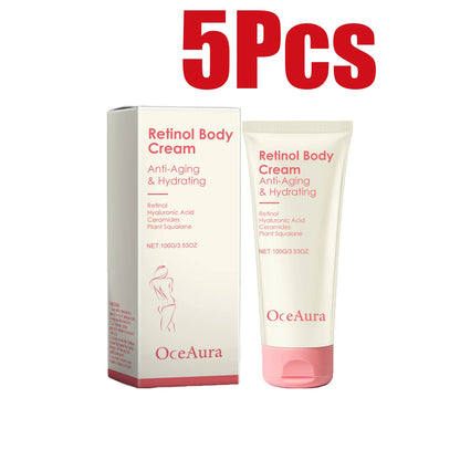 Retinol Firming Body Cream Anti-Wrinkle Tightening Improve Sagging Skin Remove Cellulite Nourish Lift Firming Moisturizing Cream