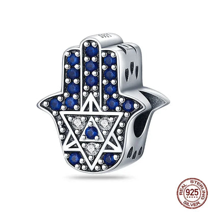 Hot Sale 925 Silver Color Evil Eye Charm Demon Eye Bead For Original  Bracelet&Bangle DIY Making Fashion Jewelry Gift