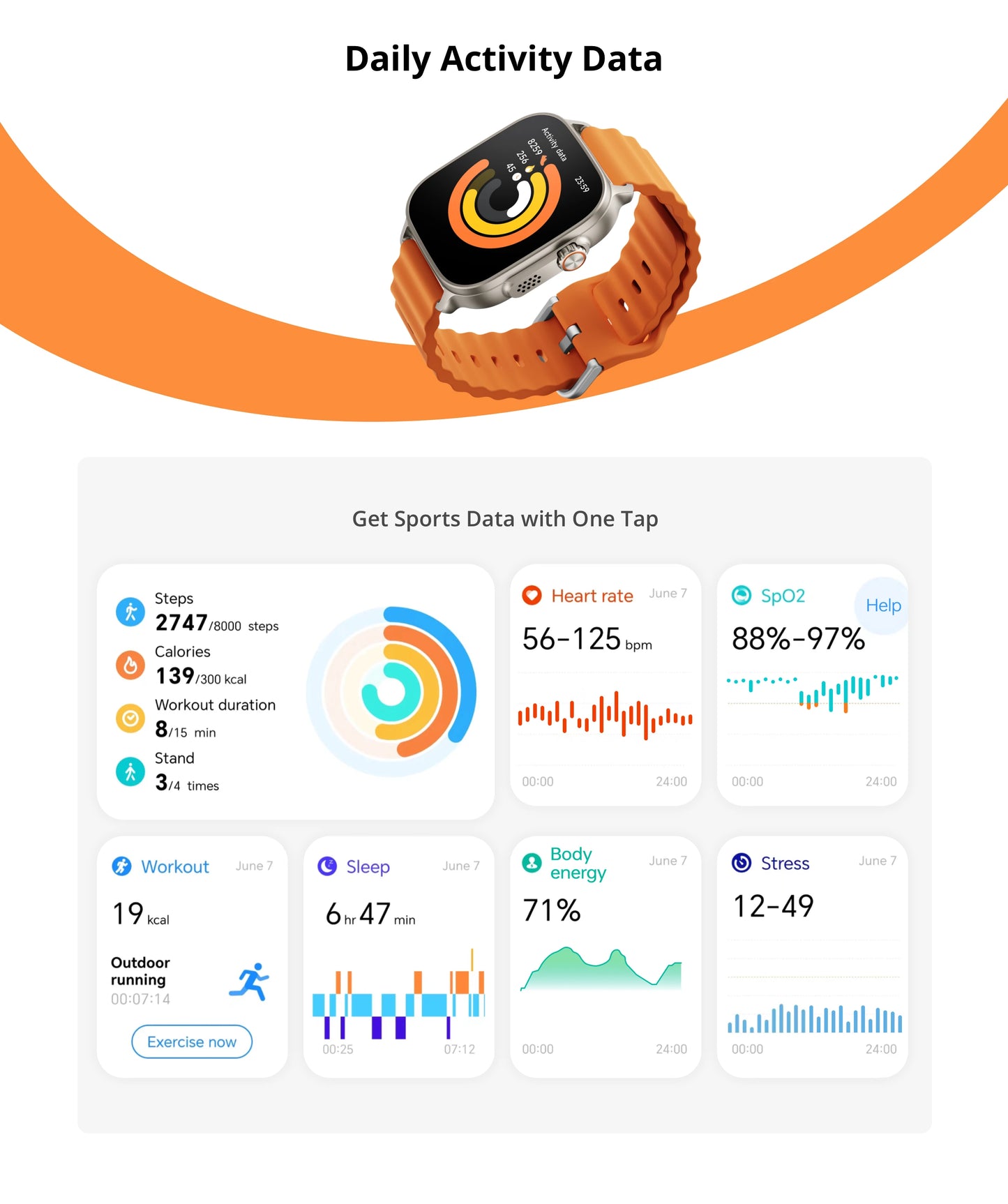 realme Watch 5 Smart Watch 1.97" 2D Flat AMOLED Display Compass & Independent GPS with 5 GNSS 14-day Battery Life NFC Card IP68