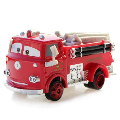 Disney Pixar Cars 2 3 Toys Lightning McQueen Truck Uncle Mack 1:55 Diecast Mater Piston Cup Fritter Frank Model Child Kids Gifts