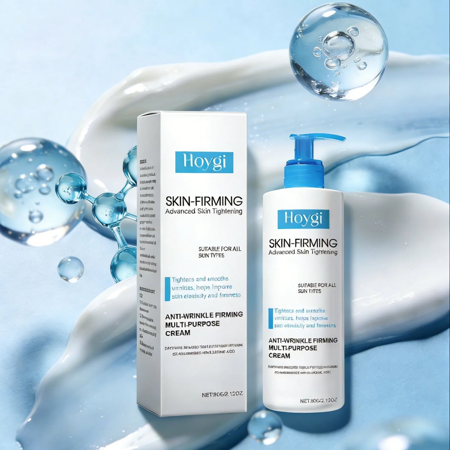 Hoygi Anti-Wrinkle Cream Panthenol Moisturizing Skin Firming Face Care Multi-purpose Nicotinamide Smooth Body Brightening Cream