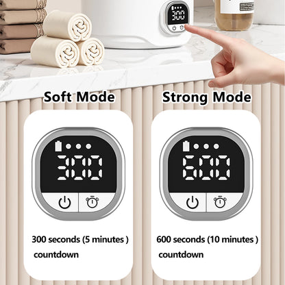 ONEKA 4000mAh Portable Automatic mini Washing Machine For Business Travel Home Outdoor Camping Laundry of Underwear Socks