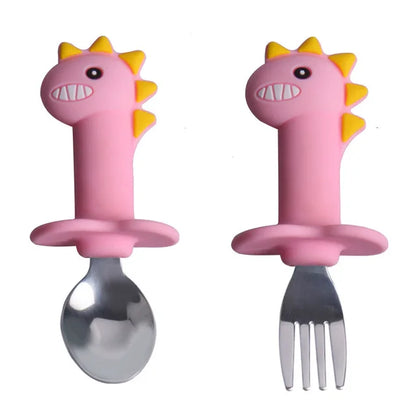 Sucker Silicone Dining Plate Baby Silicone Divided Supplementary Food Bowl Integrated Kid Products Anti Drop Baby Tableware Gift