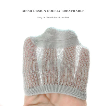 4 Pairs/Lot  New Baby Socks Mesh Thin Newborn Socks Combed Cotton Boneless Soft Summer Baby Socks For Gift