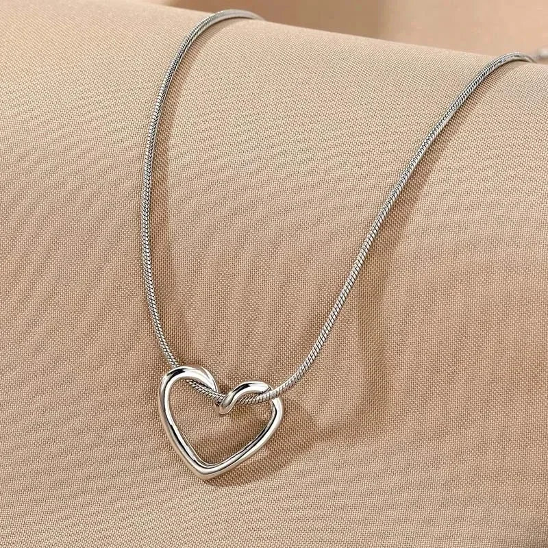 2pcs Couple Lock Key Heart Puzzle I Love You Pendant Couple Necklace Pendants Necklaces for Lovers Valentine's Day Jewelry Gifts