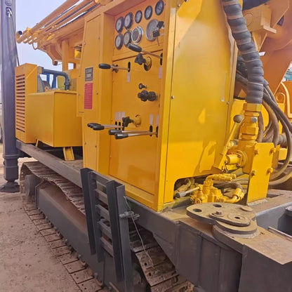 Used Hydraulic Well Drilling Machine Mounted on Truck Diesel Water Well Rig for Sale Good Reviews Motor Core Component