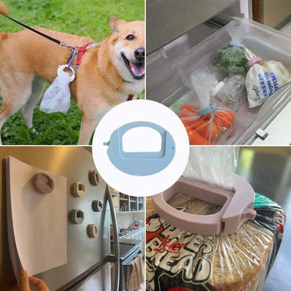 Plastic Bag Sealer Clamp for Home Use, Food Storage Clips, Safety, Moisture Proof, Kitchen Essential Sealers