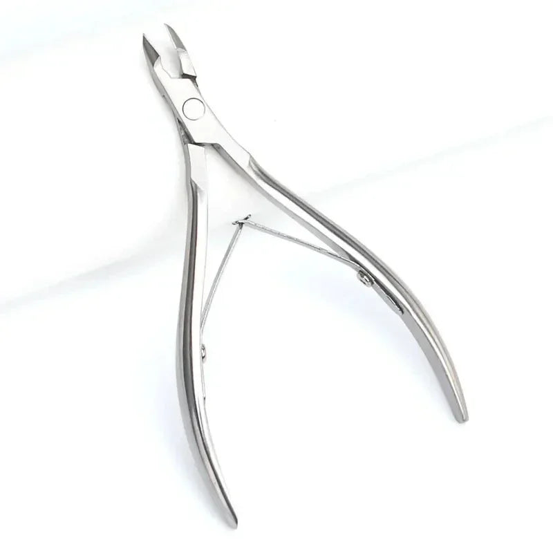 Professional Nail Nipper  Stainless Steel Cuticle Nail Clipper Art Manicure Pedicure Care Trim Plier Cutter Beauty Scissors Tool