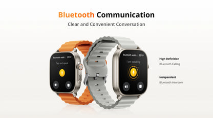 realme Watch 5 Smart Watch 1.97" 2D Flat AMOLED Display Compass & Independent GPS with 5 GNSS 14-day Battery Life NFC Card IP68