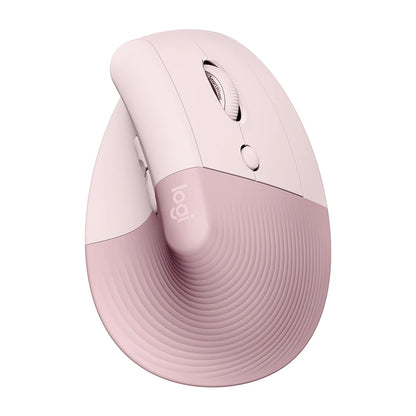 Logitech Lift Vertical Mouse  Ergonomic Wireless With Silent Click Bluetooth/Usb Dual Mode For Pc Laptop Tablet Wrist Pain