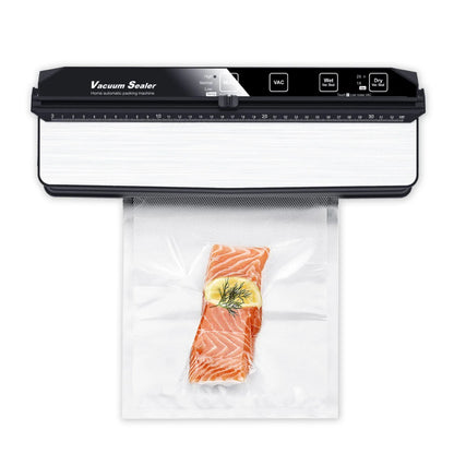 HOMEFISH Home-Use Small Food Vacuum Sealing Machine Kitchen Appliance for Food Preservation Compact Vacuum Packaging Machine