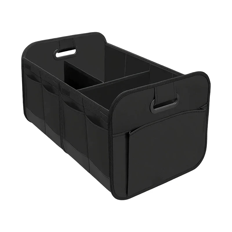 Car Trunk Organizer with Reinforced Handles Collapsible Car Organizers and Storage Waterproof Polyester Trunk Organizer