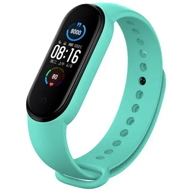 Watchbands for Xiaomi Mi Band 7-7 NFC silicone Replacement bracelet Sport Adjustable correa Accessories Mi band 7 6 5 4 3 strap