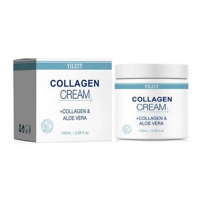 100g Collagen Cream Lifting Firming Smooth Wrinkles Face Cream For Deep Moisturizer Whitening Brighten Skin Care Products