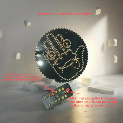 Creative Fun Three Models Gesture Lamp Car Interior Rear Windshield LED Hand Gesture Sign Middle Finger Sign Warning Brake Light