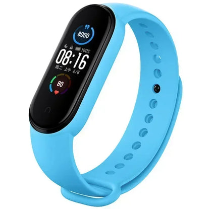 Watchbands for Xiaomi Mi Band 7-7 NFC silicone Replacement bracelet Sport Adjustable correa Accessories Mi band 7 6 5 4 3 strap
