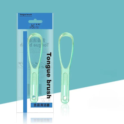 혀 스크레퍼 Hot 1PC Stainless Steel Tongue Scraper Cleaner Fresh Breath Cleaning Coated Tongue Toothbrush Oral Hygiene Care Tools