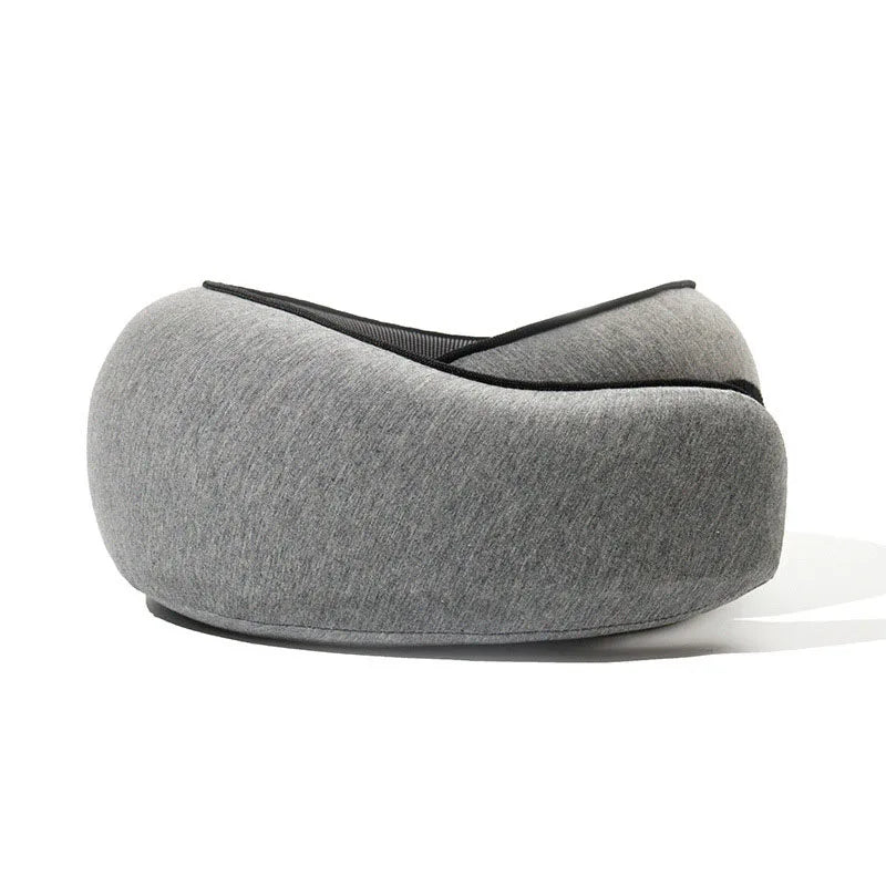 Portable Travel Neck Pillow Adjustable Foam U-shaped Pillow Snail Style Memory Foam Neck Support , Cars,Office Naps Neck Pillow