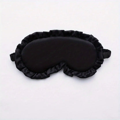 Imitated Silk Eye Patch Shading Sleep Eye Mask Eyepatch Travel Relax Cover Eyeshade Health Sleeping Shield Eye Care Tools