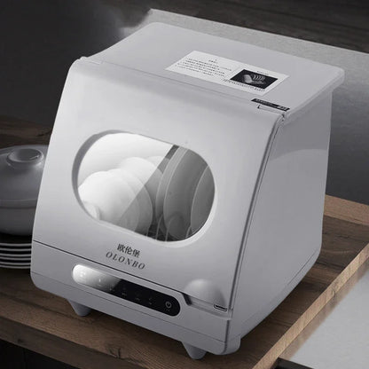 Dishwasher Desktop Installation-Free Intelligent Drying Disinfection Storage Dishwasher Labaplatos Para Cocinas Dish Washers