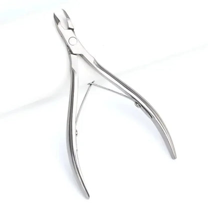 Professional Nail Nipper  Stainless Steel Cuticle Nail Clipper Art Manicure Pedicure Care Trim Plier Cutter Beauty Scissors Tool